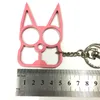 Fashion Women Men Keychain Cute Cat Original Tool Key Chain Key Chain Bottle Opener Screwdriver Outdoor SelfDefense6137346