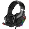 Onikuma K10Pro 3,5 mm Professional Game Headset 3D Stereo Wired Gaming -hörlurar RGB över örat med MIC för bärbar datorspelarörlur