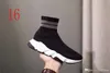 stickade elastiska strumpor stövlar vår höst klassiska sexiga gym casual kvinnor skor mode plattform män sport boot lady spets upp tjocka sneakers stora storlek 38-42-45 US4-US11