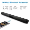 Draadloze Bluetooth-soundbar voor tv en pc, 20W bekabelde home theaterluidspreker, met surround sound-tv, FM Boombox, BS-28B