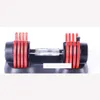 1PC 25LB Adjustable Dumbbell Fast Weight Adjustable for MenWomen Exercise Equipment Training Arm Muscle Fitness PVC Dumbbell3891159