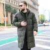 Down Jacket Men Korean Plus Size Winter Coat Men Long White Duck Down Puffer Jacket Warm Doudoune Homme 203WM YY1302