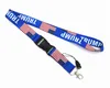 2020 Amerikaanse Verkiezing Trump Lanyards Sleutelhanger USA Vlag Make America Great Again Sleutelhanger Bandjes voor mobiele telefoon of kaarten2802712