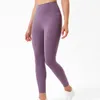 2023 Pantaloni da yoga da donna in tinta unita Pantaloni da stilista Leggings Vita alta Abbigliamento da palestra Elastico Fitness Lady Complessivo Collant completo Allenamento Pantaloni sportivi da donna Pantaloni da yoga