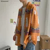 メンズジャパニーシャツ着物新着ストリート服原宿ヒップホップ男性ファッションルーズシャツトップス