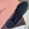 Klassiska vackra ballerinas svarta ballerina lägenheter lammskinn kvinnor loafers med box dam ballett dans skor lägenheter loafers mocka material