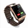 Oryginalny inteligentny zegarek DZ09 Bluetooth Urządzenia przenośne Smartwatch dla iPhone'a Telefon z systemem Android Zegarek z gniazdem SIM/TF z zegarem aparatu