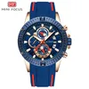 MINI FOCUS Mens Watches Top Brand Luxury Fashion Sport Watch Men Waterproof Quartz Relogio Masculino Silicone Strap Reloj Hombre C168D