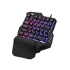 Nouveau manipulateur de clavier à une main G30 ensemble de clavier de jeu filaire RGB Combos de clavier de jeu livraison gratuite