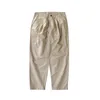 Men's Trousers Casual American Retro World War II Army Wide Leg Pants High Waist Quality Pants1