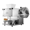 850W Desktop Automatische Vleesnijder Machine Snelle Vlees Slicer Elektrische Commerciële Roestvrijstalen Plantaardige Cutter Machine