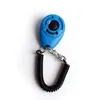 Pet Dog Training Click Clicker Agility Training Trainer Aid Dog Training Obedience Supplies with telescopic rope and hook Mix