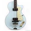 125th Anniversary 1950 Hofner Contemporary HCT 500/2 Violin Club Bass Light Green Electric Guitar 30" short scale, White Pearl Pickguard