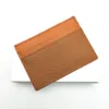 Homens de moda Mulheres de couro de couro de couro real Moda Mini Mini Bank Card Titular Small Slim Real Leather Cartets WTIH Box177V