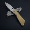 STRIDER Folding Tactical Knife High Hardness 5Cr13Wov Tanto Blade Drop Point Edge G10 Survival Knife EDC Tool Outdoor Camping Hunting Knives