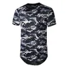 Heren T-shirts Heren T-shirt Zomer Korte mouwen Top Mode Gradiënt Sport Casual Homme Comfortabele Katoenen T-shirt S-2XL230A