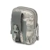 1ピースの戦術的な袋のモルル狩猟袋ベルトウエストバッグパック屋外の袋の電話ケースポケット旅行キャンプバッグ1
