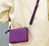 10PCSSacs à bandoulière de luxe femmes sacs en nylon imperméables de style preppy mode loisirs sacs à main pour les jeunes femmes Shou Designer sac portefeuille