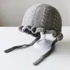 Chapeaux de bébé pour bébés et tout-petits d'automne/hiver de 0 à 3 mois, casquettes fœtales pour nouveau-né, casquettes d'hiver en laine, en coton, mignonnes, WY1493