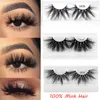 Neue Stil 3D 25MM 100% Nerz Haar Falsche Wimpern Dramatische Lange Wispies Flauschigen Handgemachte Volle Streifen Wimpern Verlängerung make-up-Tools