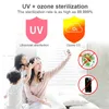 Boîte à ozone pour stérilisateur de téléphone UV Masque facial Boîte de désinfection pour sous-vêtements