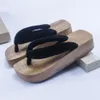 أحذية الصيف اليابانية الخشب الأنيمي ، أورينتال صينية التقليدية التقليدية ذات الكعب العالي.