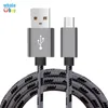 1m 3ft 2A Schnelllade-Micro/Typ-C-USB-Kabel für Android-Handy-Datensynchronisierungs-Ladekabel für Samsung Xiaomi Huawei