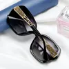 Moda Mulheres Sunglasses Marca Design Mulheres Vintage Sun Óculos Senhora Luxo Sunglass UV400 Tons Eyewear Oculos De Sol Mujer