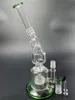 Матрица Проц Percolator стекла воды Bongs Birdcage Ресайклер Dab Rig 12.6Inch 14мм Joint Кальяны для курительных принадлежностей