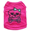 New Pet Dog Cat Vest roupa pequeno Xs macio do revestimento do revestimento shirt do verão do fato da roupa dos desenhos animados t Jumpsuit Outfit Pet Supply DHL barato