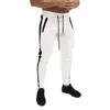 Wissen tatting tissu cordon de traction de ruissellement joggeurs de sport hommes rapides secs athlétiques super légers gym fitness pantalons de survêtement258c5242687