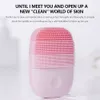 Xiaomi Inceace Elektrisk Djup Facial Cleaning Massage Brush Sonic Face Washing IPX7 Vattentät Silikon Face Cleanser Hudvård