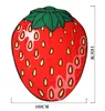 해변 매트 다중 스타일 아이스크림 과일 피자 인쇄 피크닉 패드 야외 스포츠 수영장 담요 캠핑 패드