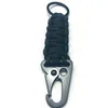 Paraply Rope Keychain Survival Kit Belly Knapp Ringar Eagle Beak Nyckel Ring Keyring Keys Holder Söt Keychains Bil Hänge 2 4JL C2