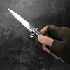Заводская поставка наружной смолы ручка пользовательских логотипа карманный нож складной выживания нож для кемпинга EDC Hiking Rescue
