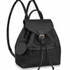 Designer Backpack School Bags Shoulder Bags Handbag Removable Shoulder Strap Cowhide Genuine Leather Fashion Letter Pattern String Black Top Quality Bag