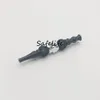 Black Blunt holder with Skull head Rainbow color rod hookah mouth tips wholesale hookah jewelry metal hookah tips for men