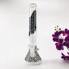 14 pouces Bangs noirs Bosillahs Arbre Perc Perc Glass Water Tournes fumer avec du bol de 18 mm Shisha