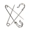 12pcs Large Heavy Duty Stainless Steel Big Jumbo Safety Pin Blanket Crafting for Making Wedding Bouquet Brooch DIY Decoration6521127