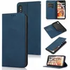 PU Läder Flip Stand Card Slots Plånbok Magnet Buckle Väska till iPhone11 Pro Max XS Max XR 6 7 8 Plus Samsung S20 Plus S20 Ultra S10 Plus