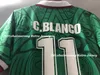 1998 المكسيك ريترو خمر بلانكو تايلاند جودة 98 هيرنانديز قمصان كرة القدم زي قمصان كرة القدم قميص التطريز camiseta futbol