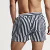 Pantaloncini da bagno Costume da bagno Abbigliamento da spiaggia Tronchi Costumi da bagno Tavola da surf A righe Taglie forti Per uomo Uomo Asciugatura rapida Uomo DESMIIT Spiaggia