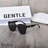 2020 New Fashion 한국 브랜드 선글라스 편광 UV400 같은 스타일 Jennie Gentle Kuku 선글라스 남성 브랜드 케이스