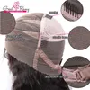 Accessoires de cheveux perruques greatremy malaisien profonde bouclé broyeur de cheveux humain lace dentelle perruques avant 1024 pouce en dente