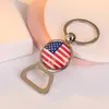 Beer Bottle Opener Key Rings DIY For 25mm Glass Cabochon Keyrings Engraving Gifts Zinc Alloy Kitchen Bar Tools Men Gifts lxj068