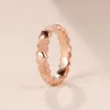 Женская матовая невелика сердца кольцо розовое золото свадебные украшения для свадебных украшений для Pandora 925 серебряные кольца любви с оригинальной коробкой