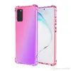 Gradient Shockproof Crystal Soft TPU Ultra Slim Protector Case Cover For Samsung S10 S20 PLus S20 Ultra Note 10 9 phone case Cover