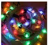 Spedizione gratuita! stringa di luci LED natalizie muti-colore e bianco stringa di luci LED natalizie muti-colore e bianco