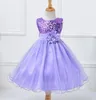 Kinder Designer Kleidung Mädchen Pailletten Prinzessin Brautkleider Rückenfreies Ballkleid Weihnachten Kinder Party Kostüm Kinder Kleidung 30 Stück DW4471