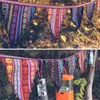 Bar Country Style Banner Hessian Pennant Triangle Burlap Camping Banner Picnic Flags for Party Decoration yq02065